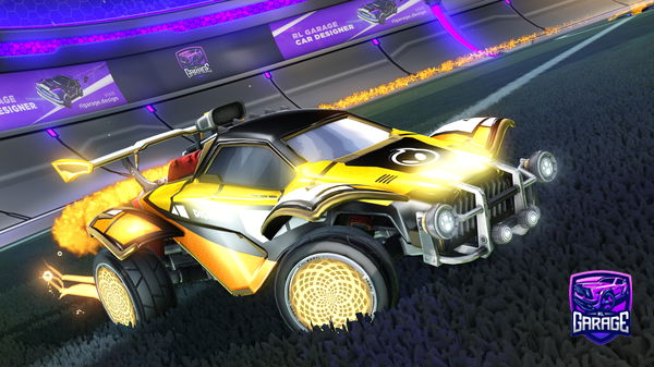 A Rocket League car design from OllayRowlin