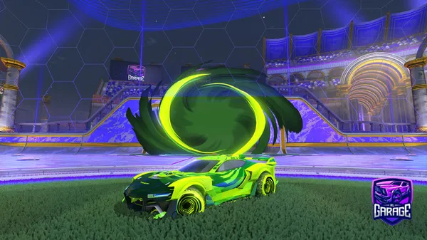 A Rocket League car design from irosario78