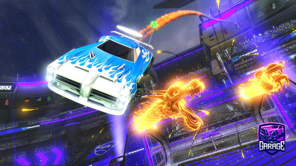 A Rocket League car design from djahyll