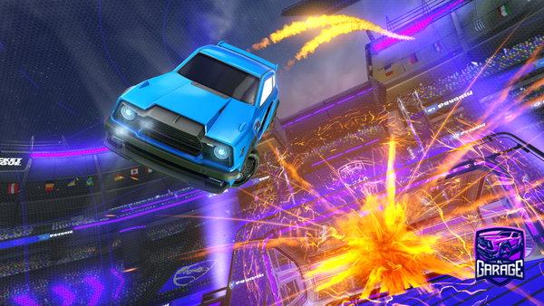 A Rocket League car design from coco17rl