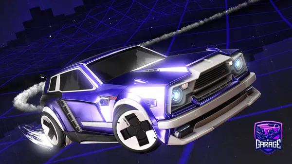 A Rocket League car design from RAMEZV