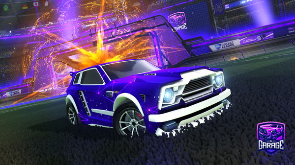 A Rocket League car design from OBDU_KriZm0