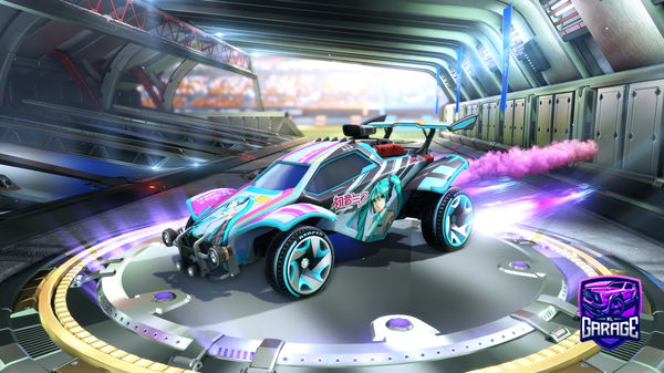 A Rocket League car design from TzenamYT