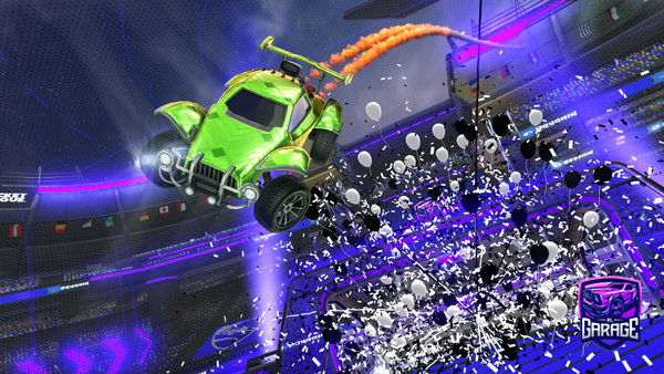 A Rocket League car design from MONSTERLION7