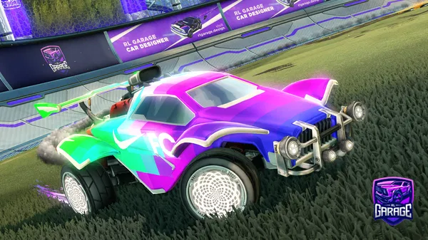 A Rocket League car design from Kaireaux