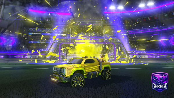 A Rocket League car design from KingdomK_