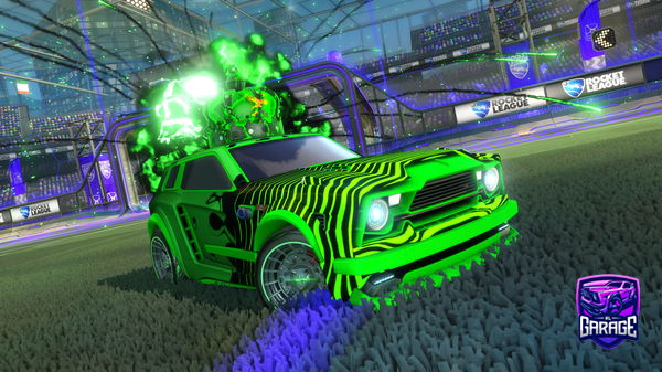 A Rocket League car design from Unagami