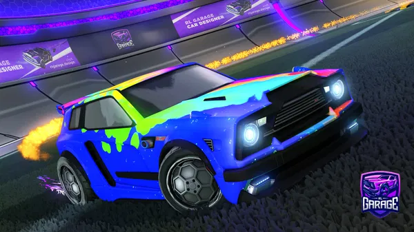 A Rocket League car design from jovi-_-