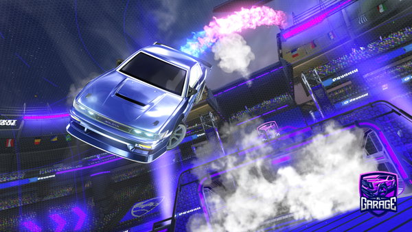 A Rocket League car design from YSeadogos