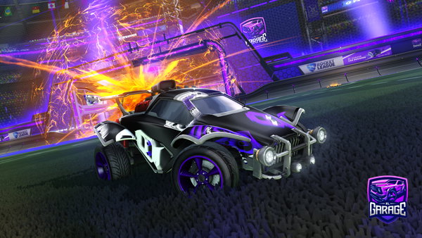 A Rocket League car design from Magicooooo
