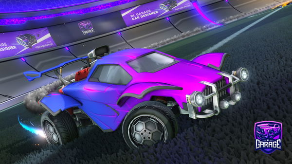 A Rocket League car design from Honzik67ska