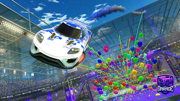 A Rocket League car design from CrazyASOBI