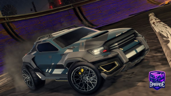 A Rocket League car design from Misha76_