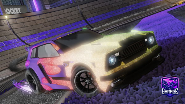 A Rocket League car design from LUCAYTPRIME