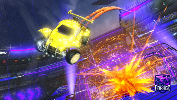 A Rocket League car design from DoggoGamer3