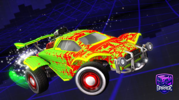 A Rocket League car design from bos3r