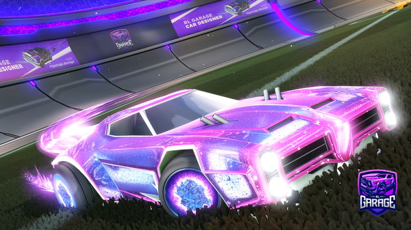 A Rocket League car design from blazerr