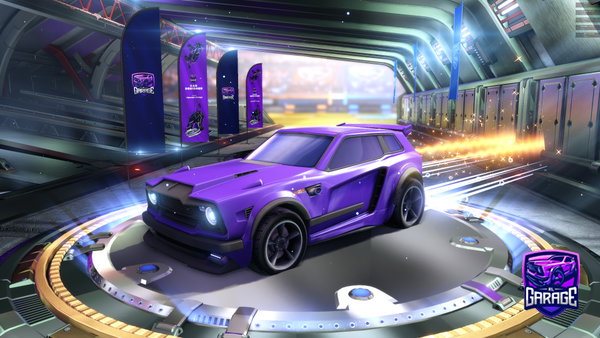 A Rocket League car design from YAMUx