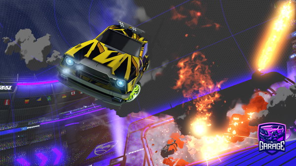 A Rocket League car design from MuleMando
