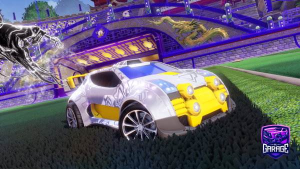A Rocket League car design from yinonhana