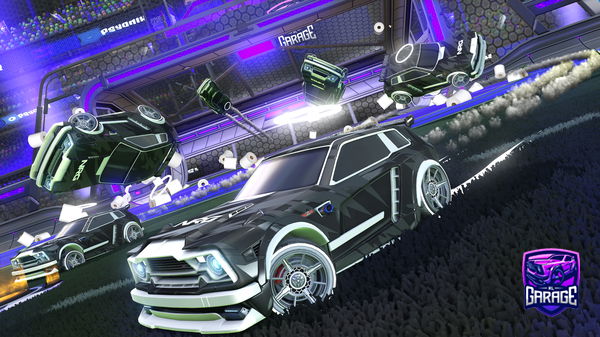 A Rocket League car design from RustyBullet833