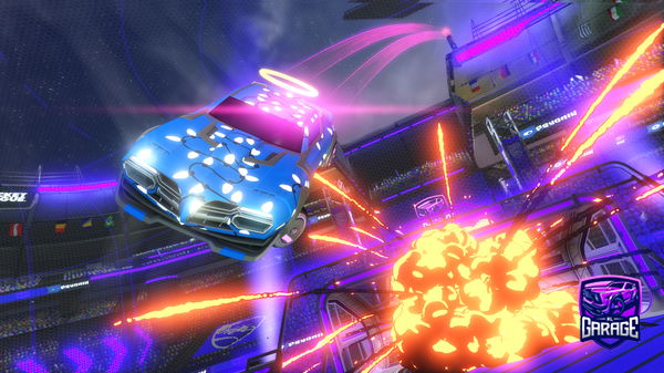 A Rocket League car design from Raulinho__