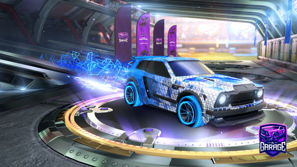 A Rocket League car design from jurdegamer