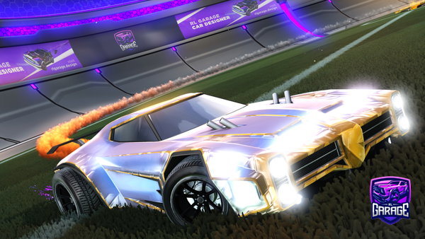A Rocket League car design from IsMauh_0