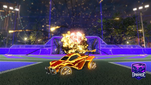 A Rocket League car design from ouhshit