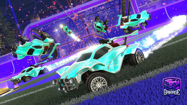 A Rocket League car design from FazeZboss