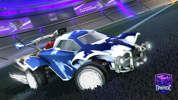 A Rocket League car design from PSN___CkrypticHP