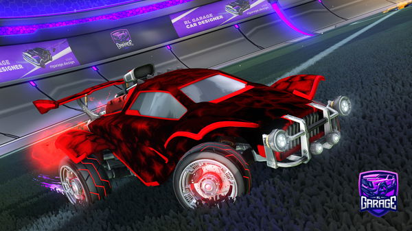 A Rocket League car design from YT_MisTik