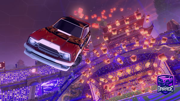 A Rocket League car design from Pampayu