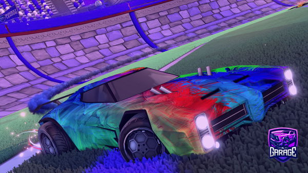 A Rocket League car design from Boelie_rl69420