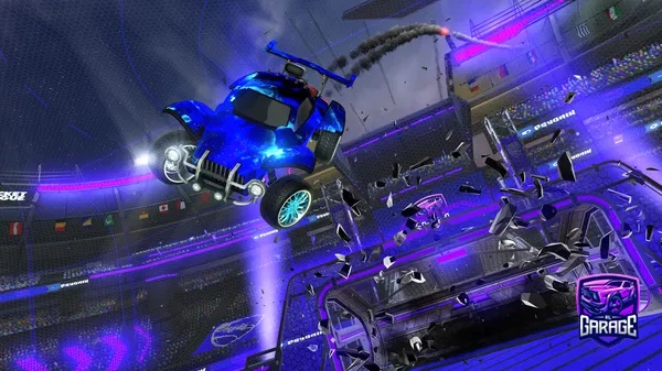 A Rocket League car design from caderade90