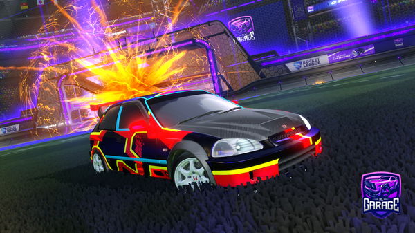 A Rocket League car design from DogeHas