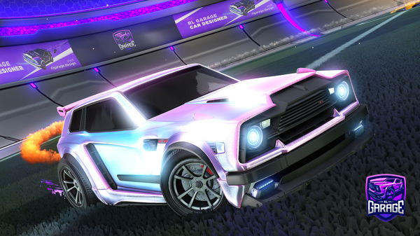 A Rocket League car design from DF2310
