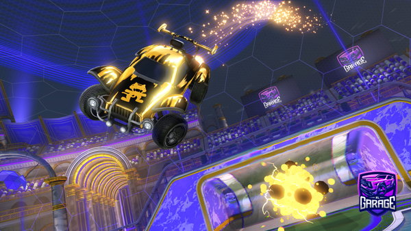 A Rocket League car design from Pichurros
