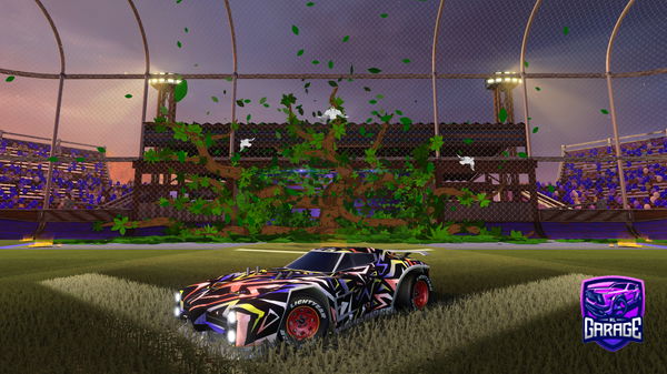 A Rocket League car design from Turbozox