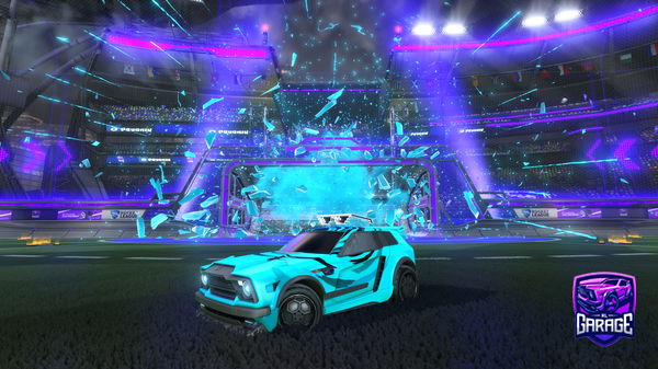 A Rocket League car design from BlazziMan