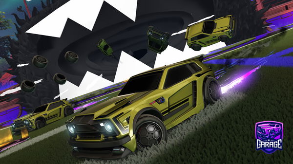 A Rocket League car design from EmilienJqs