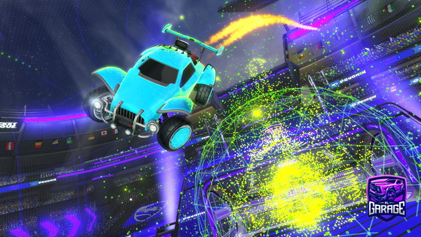 A Rocket League car design from freezy_yt