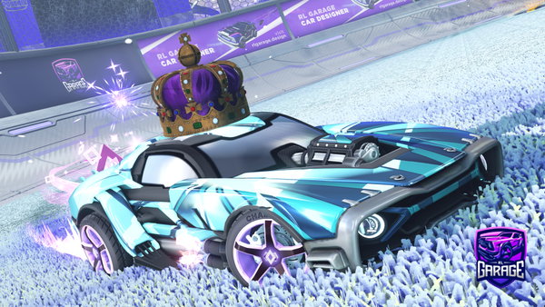 A Rocket League car design from Neon_Man_pk3