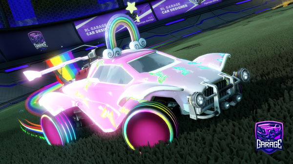 A Rocket League car design from NightOwlSquad