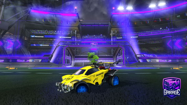 A Rocket League car design from HEADSHOTLEGEND9