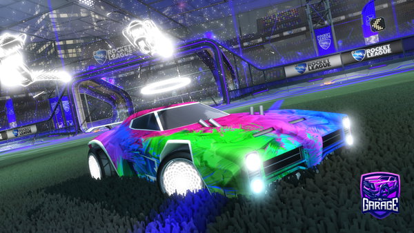A Rocket League car design from LEXIDRIFT19