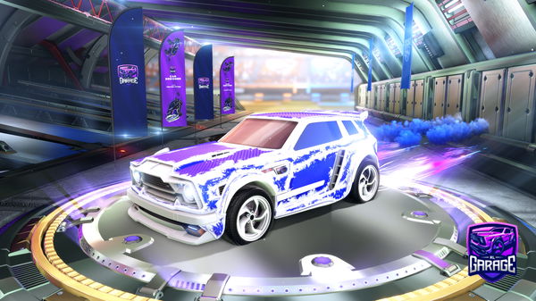 A Rocket League car design from Max33lol33000