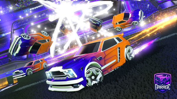 A Rocket League car design from Macofishy