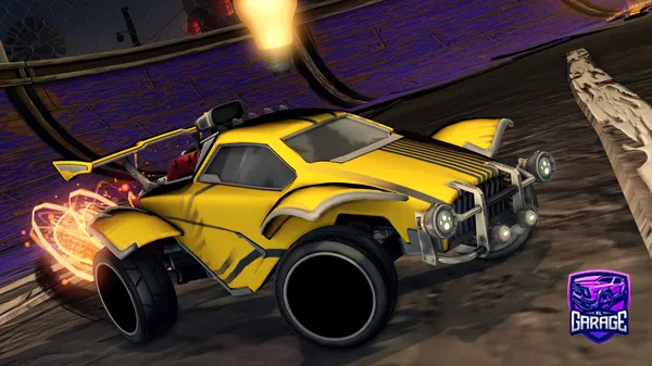 A Rocket League car design from Doc_Loco9
