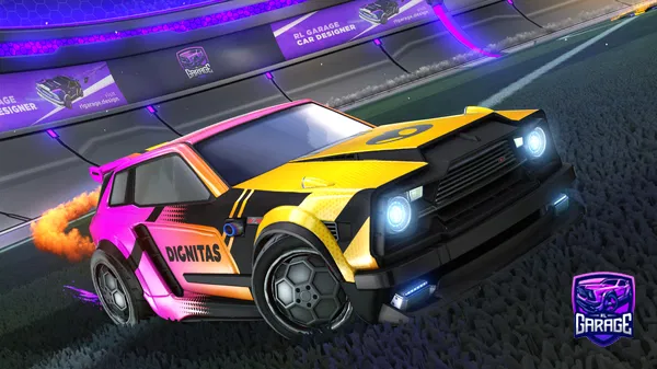 A Rocket League car design from FatCat123